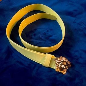 COPY - Gold Versace leather belt